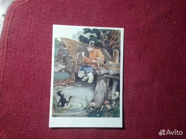 Фото -открытка /черти 5шт/ до 1917 и после/ набор