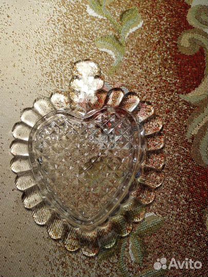 Хрустальные розетки из СССР