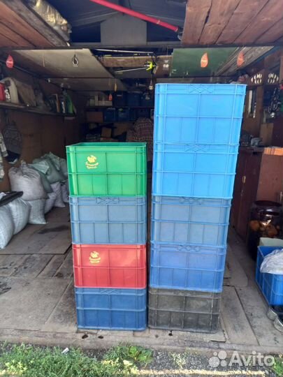 Пластиковые ящики бу