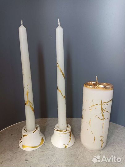 Свечи свадебные Семейный очаг