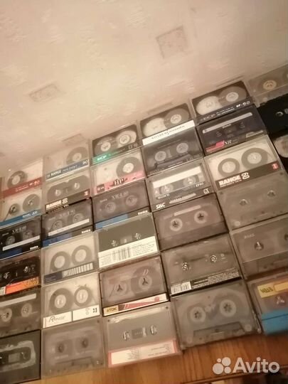 Аудиокассеты 40 штук