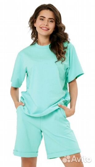 Женский трикотажный костюм