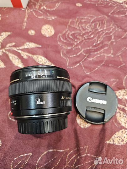 Объектив canon 50mm 1.4