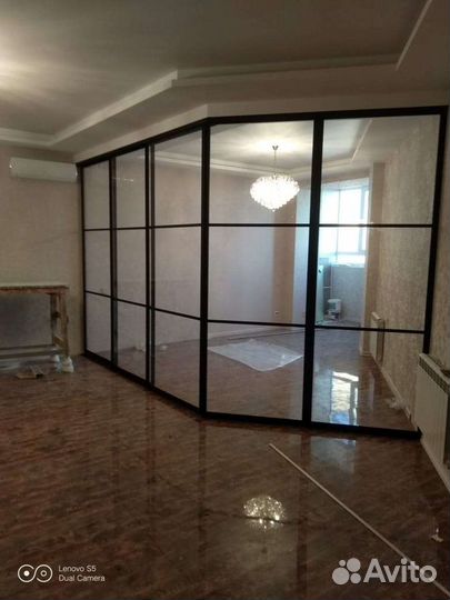 Раздвижные двери перегородки