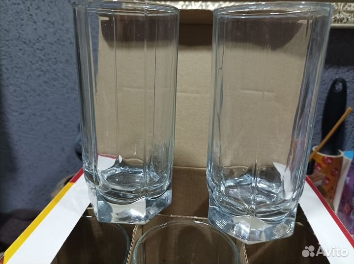 Стаканы высокие