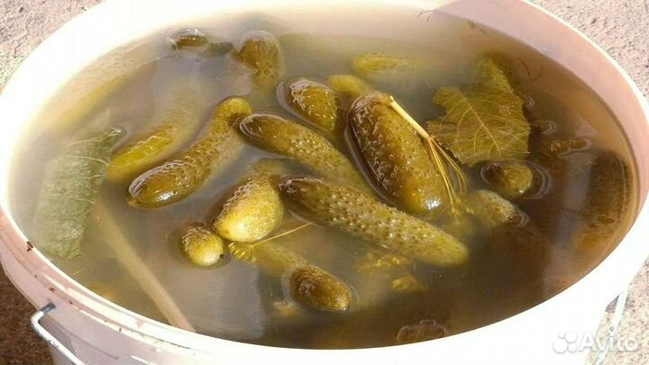 Огурцы соленые