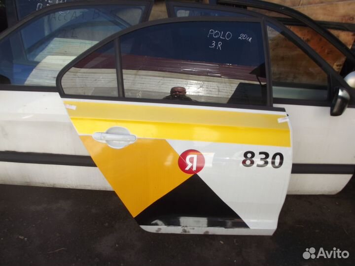 Дверь Задняя Правая Шкода Рапид 2 VW Polo 6