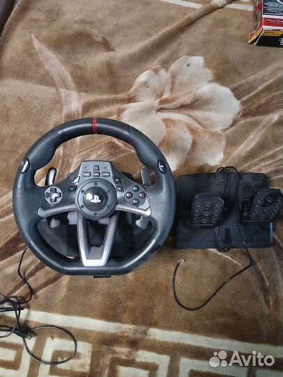 Руль с педалями