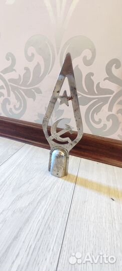 Красное знамя флаг СССР с навершием