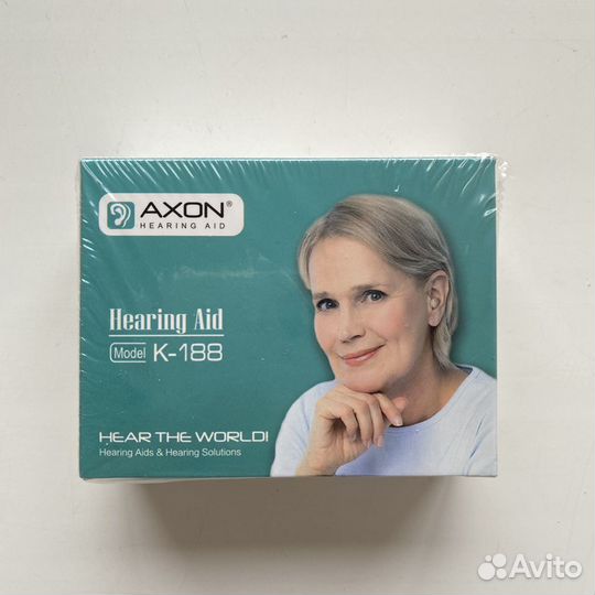 Слуховой аппарат axon K-188, новый, розница/опт