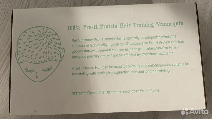 Учебная голова для причесок