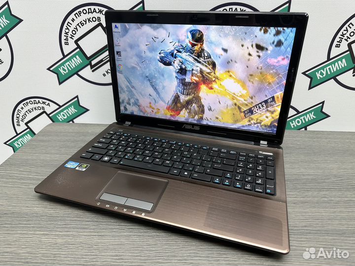 Игровой Asus Core i3-2350 4G Geforce GT610 SSD+320
