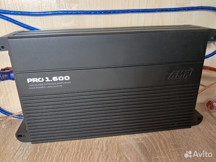 Сабвуфер и усилитель