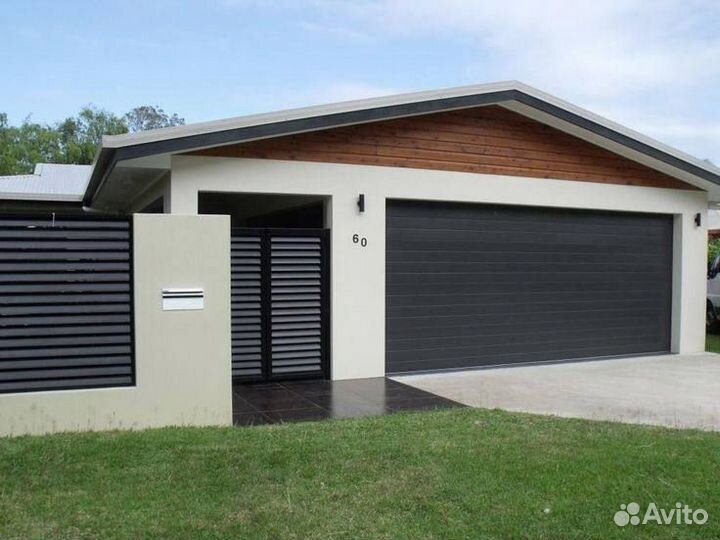 Гараж из газобетона с утеплением для авто