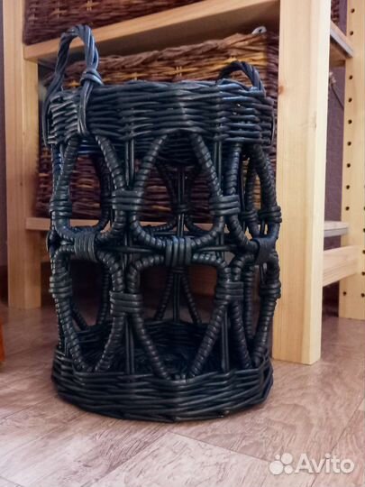 Корзина плетеная интерьерная