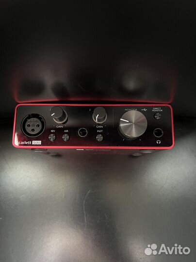 Звуковая карта Focusrite Scarlett Solo 3rd Gen