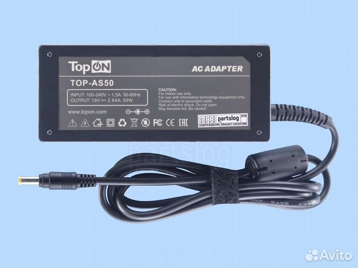 Блок питания для Asus 19V 2.64A 4.8x1.7mm 50W TopO