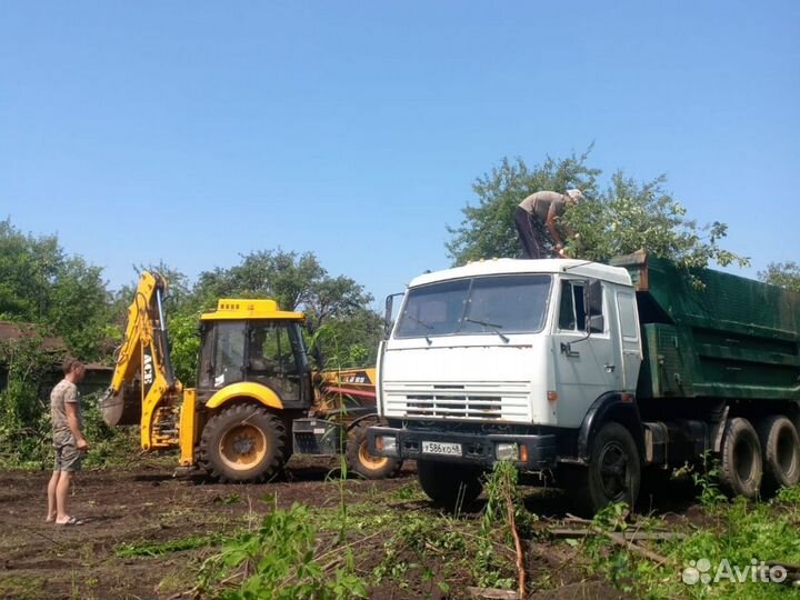 Расчистка участка,спил деревьев,вывоз мусора