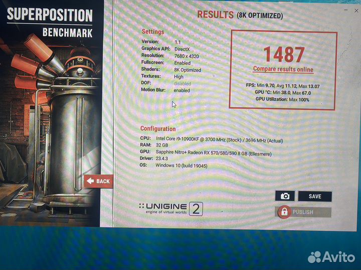 Sapphire RX 580 8GB Nitro+ Se