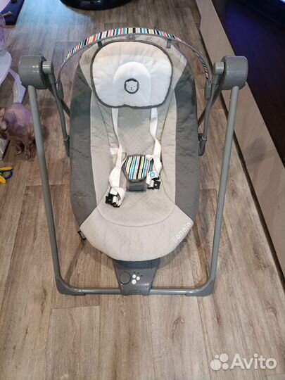 Электронные качели для новорожденных