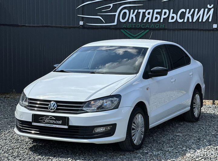 Volkswagen Polo 1.6 AT, 2019, 91 526 км