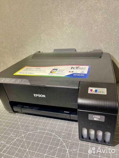 Принтер струйный Epson L1250 + набор чернил + WiFi