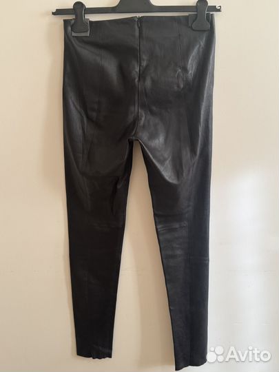 Брюки кожаные Dolce&Gabbana новые