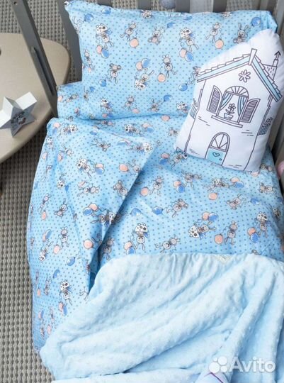 Детское постельное белье в детскую кроватку