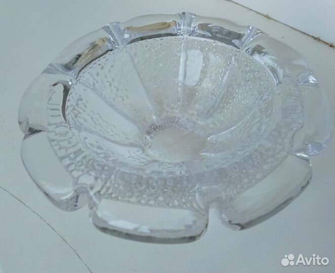Салатник хрустальный маленький
