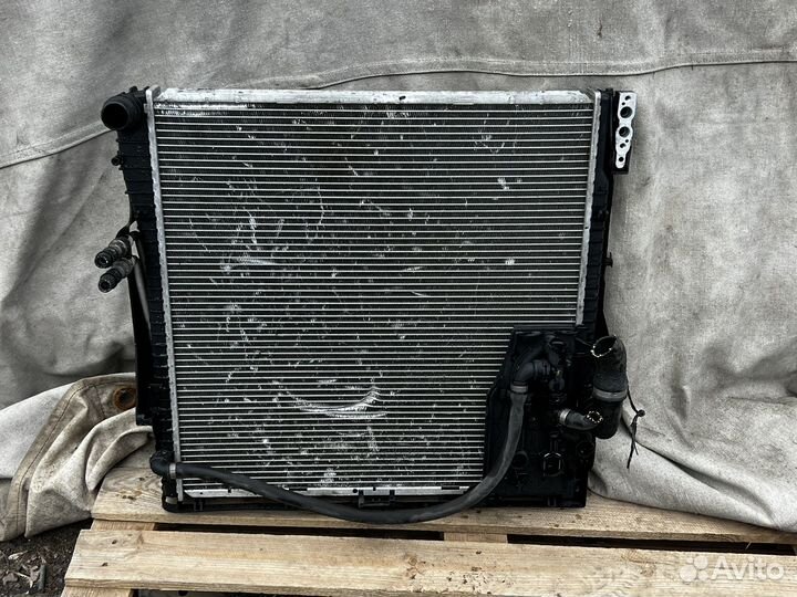 Кассета радиаторов bmw x5 e53 m62