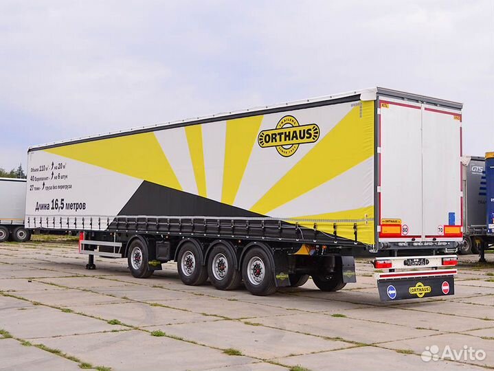 Полуприцеп шторный Orthaus CGS V40, 2024