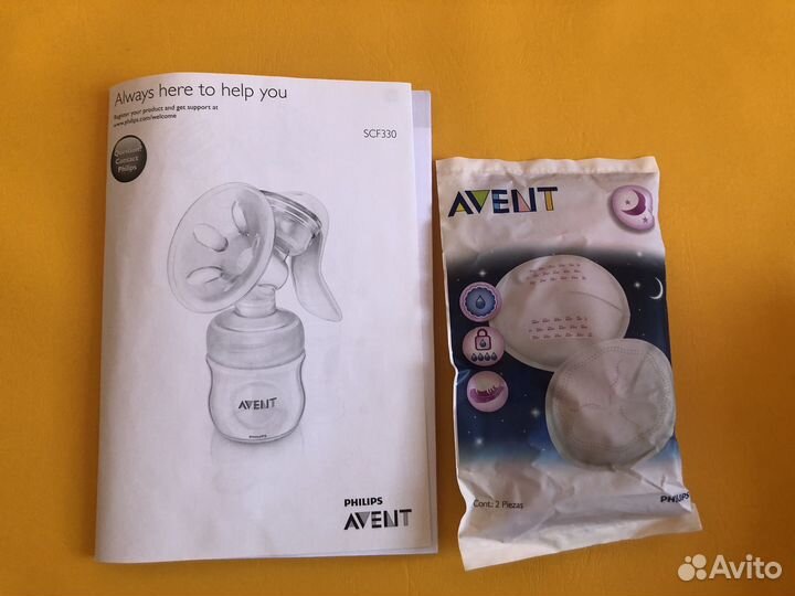 Молокоотсос philips avent ручной бу
