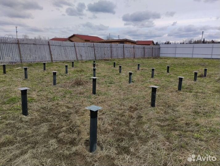 Винтовые сваи под ключ