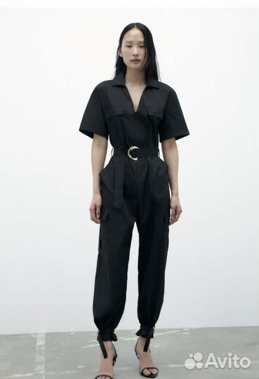 Комбинезон Zara из поплина