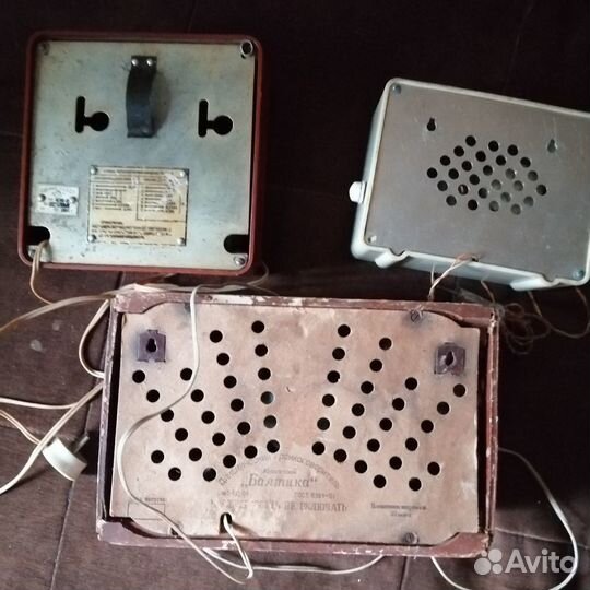 Коллекция Радио СССР громкоговоритель 3 штуки