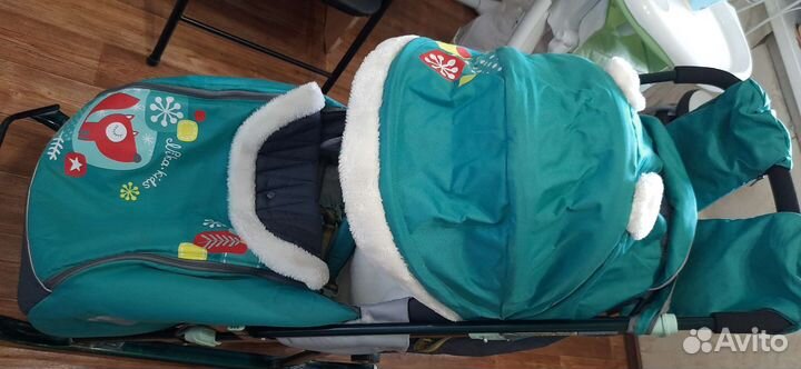 Санки коляска ника 7 2