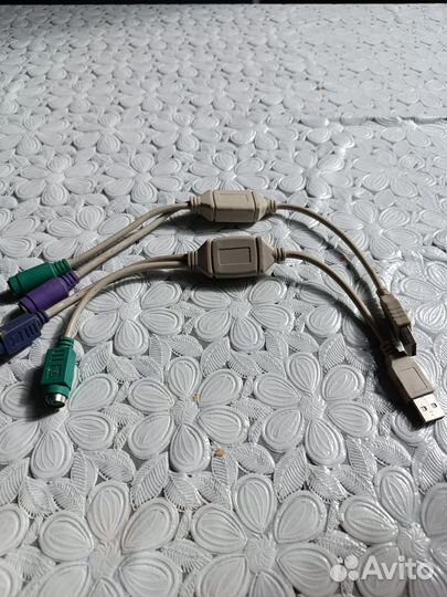 Разные кабели и переходник USB