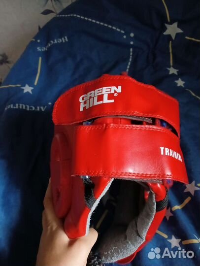Боксерский шлем green hill