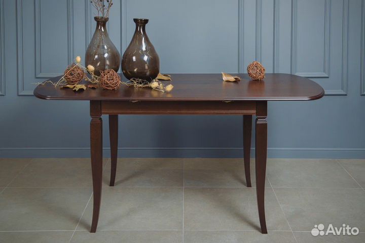 Кухонный стол раздвижной из массива бука 