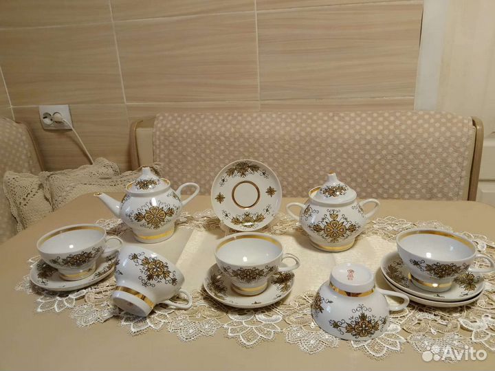 Чайный сервиз Минского фарфорового завода