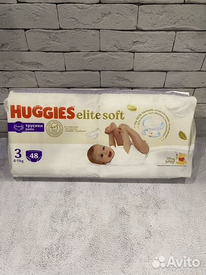 Трусики Huggies Elite Soft (3/4/5/6 размер)