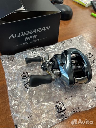 Катушка shimano aldebaran bfs hg left