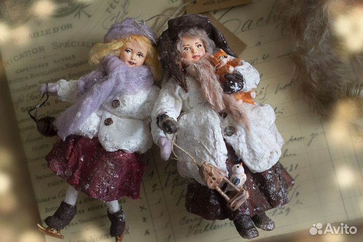 Ватные игрушки