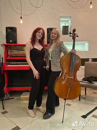 Музыканты на мероприятие, кавер группа, виолончель