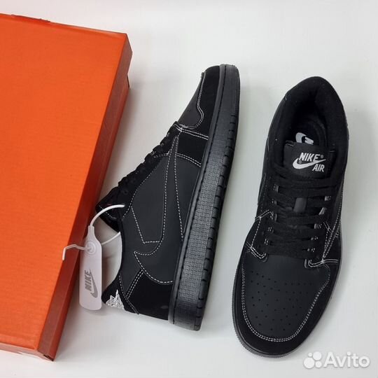 Кроссовки nike air jordan 1 low travis scott