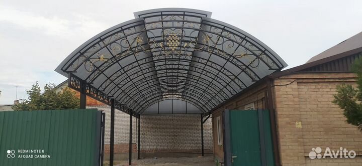 Навесы из поликарбоната