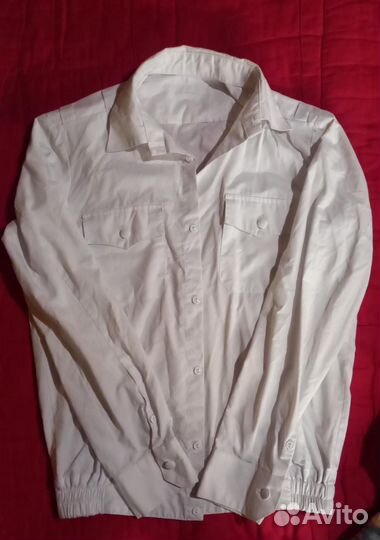 Рубаха военная белая