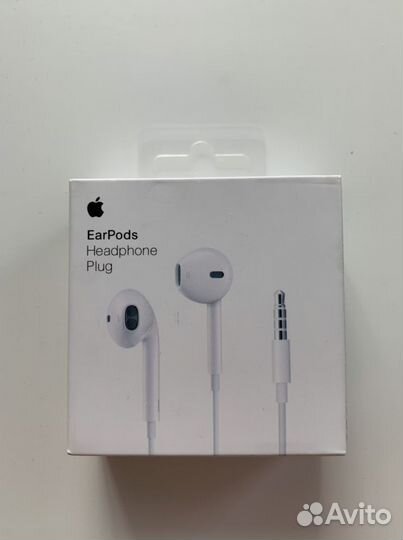 Наушники apple earpods 3.5 мм оригинал