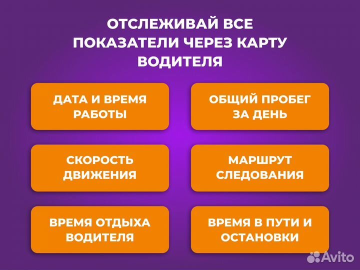 Карта водителя для тахографа скзи/предприятия/мап