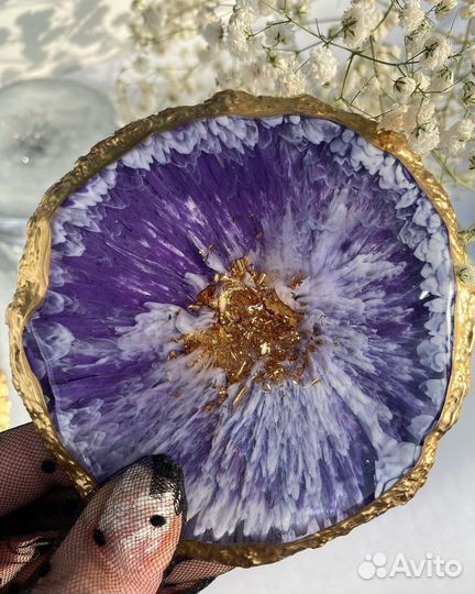 Подстаканники из эпоксидной смолы